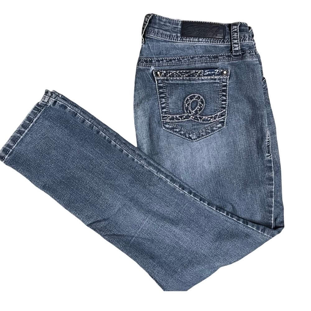 Seven‎ 7 Jeans Womens 7 Jeans 10P Slim Straight Leg